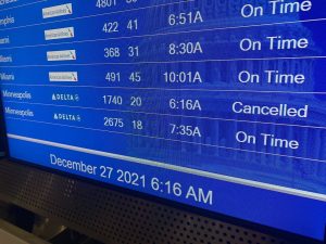 Read more about the article COVID-19 causes flight cancellations and other travel frustrations around DC