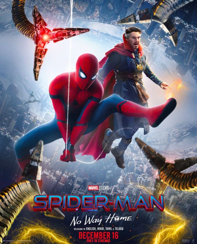 You are currently viewing New ‘Spider-Man: No Way Home’ Posters Include Benedict Cumberbatch’s Doctor Strange