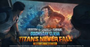 Read more about the article LifeAfter Reveals Godzilla vs Kong Event