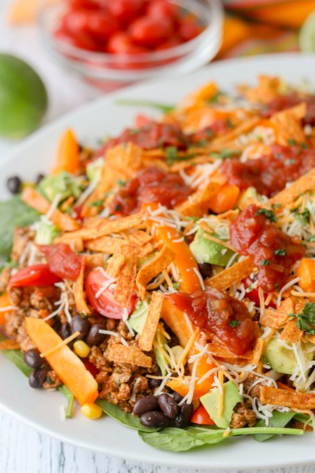You are currently viewing Chicken Taco Salad