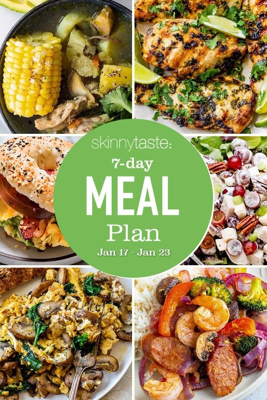You are currently viewing 7 Day Healthy Meal Plan (Jan 17-23)